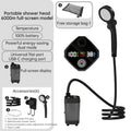 Portable Camp Shower — 6000mAh, Digital Temp Display