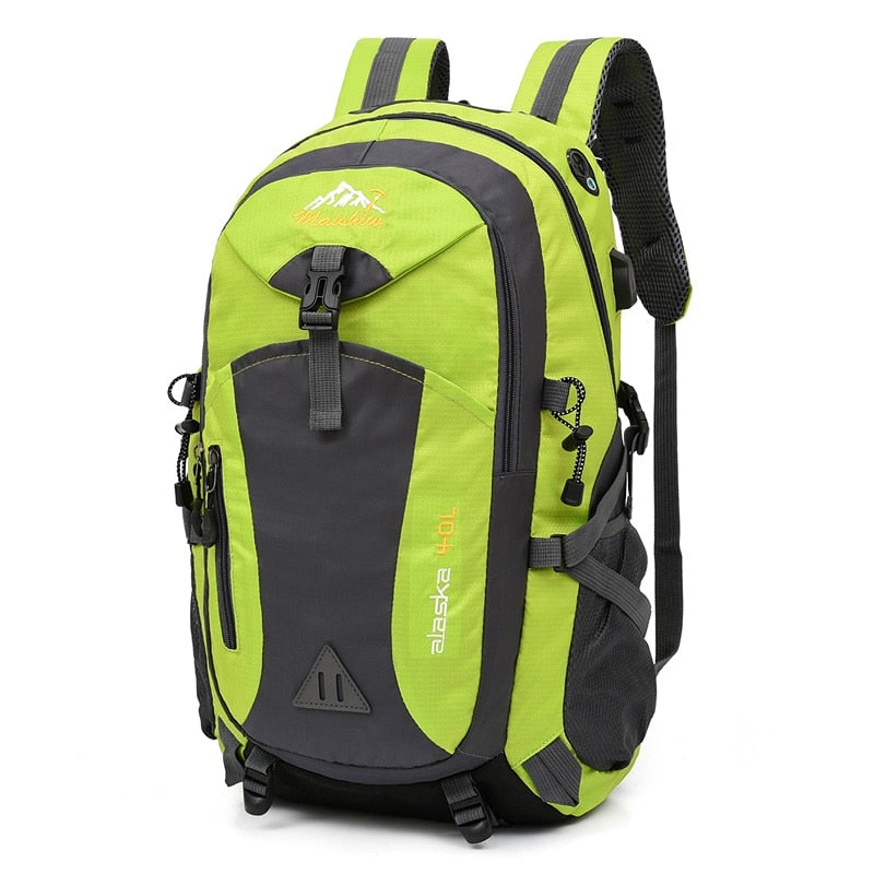 40L Waterproof Outdoor Backpack — Hiking, Climbing & Travel Bag