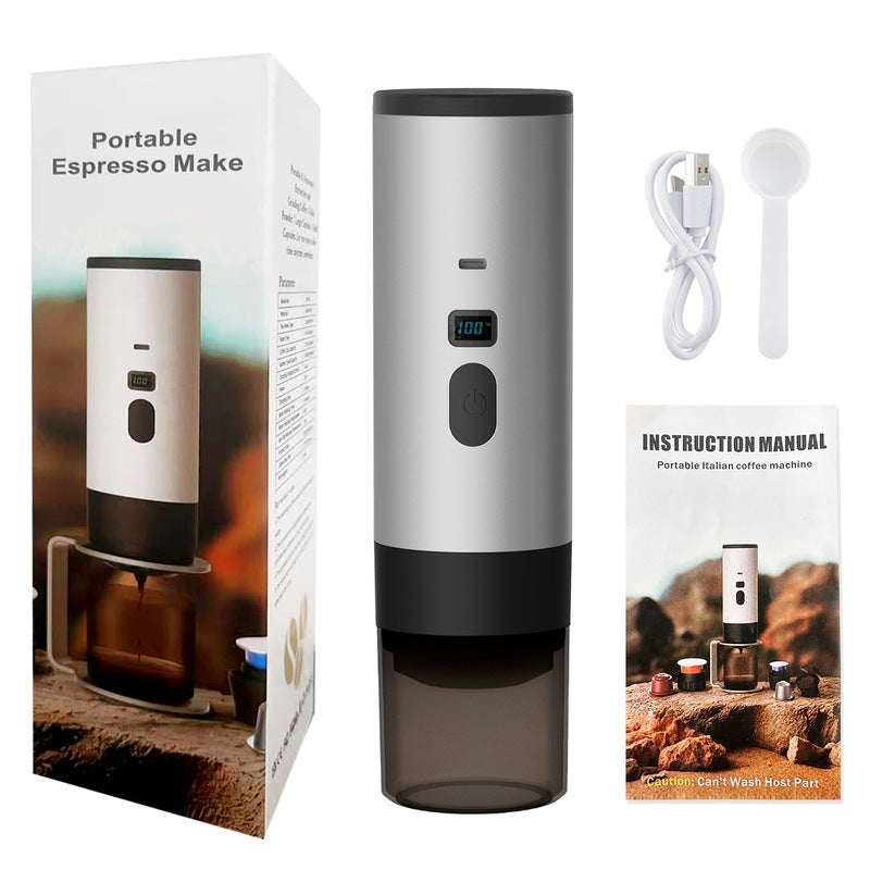 Portable Espresso Maker — Wireless, 3-in-1, Camp or Car