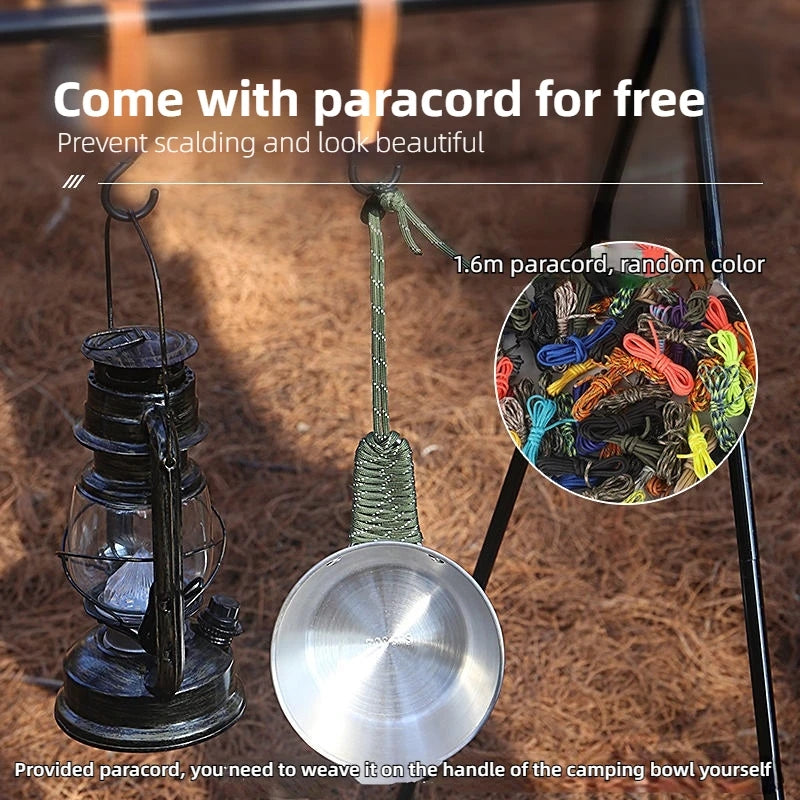 CampKitZone Sherpa Bowl Camping Cookware Set — Lightweight Outdoor Tableware for Hiking & Backpacking