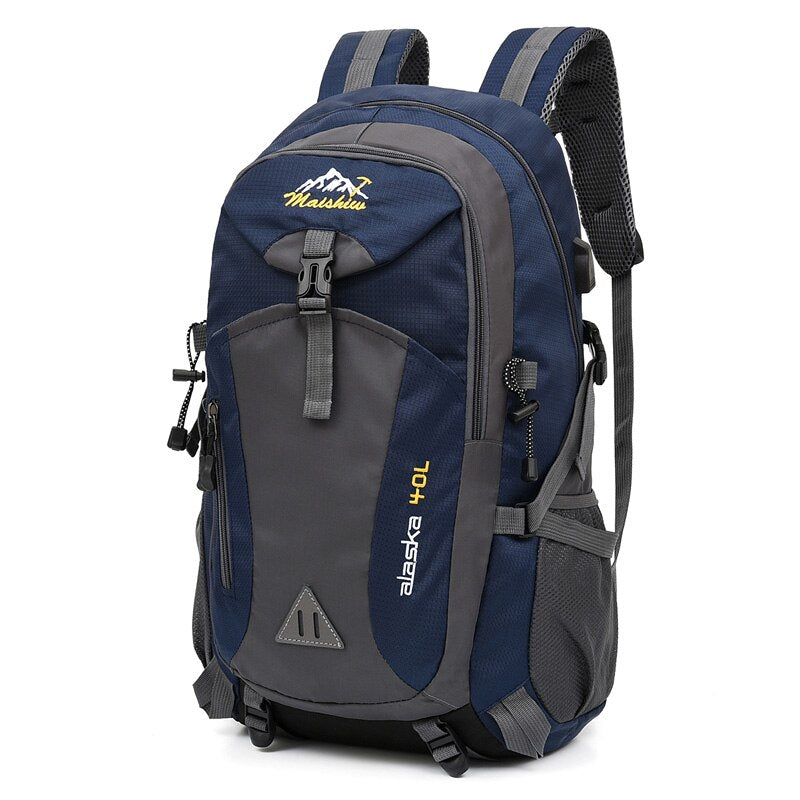 40L Waterproof Outdoor Backpack — Hiking, Climbing & Travel Bag