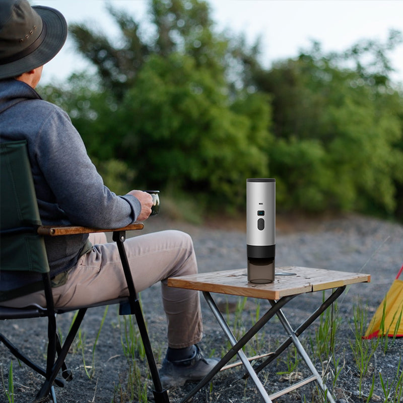 Portable Espresso Maker — Wireless, 3-in-1, Camp or Car