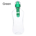 550ML Filtered Water Bottle — Built-In Carbon Filter